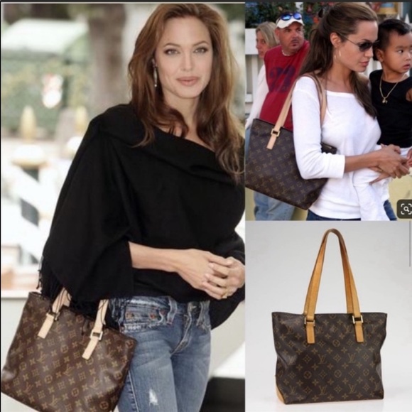 angelina jolie louis vuitton tote